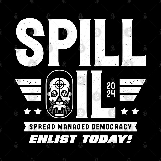 Spill Oil Emblem by Lagelantee