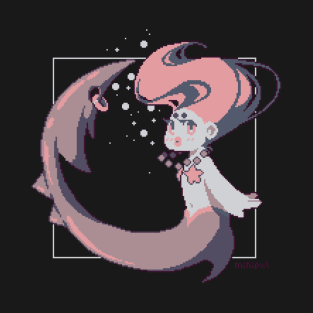 Pixel mermaid T-Shirt