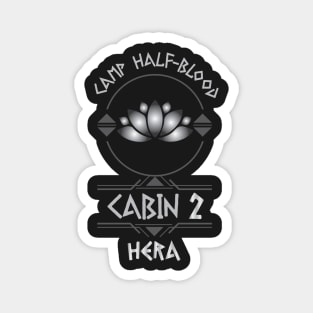 Cabin #2 in Camp Half Blood, Child of Hera – Percy Jackson inspired design Magnet