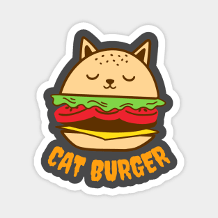 cat burger Magnet