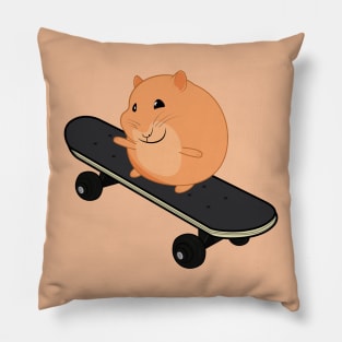 Skateboard Hamster Pillow