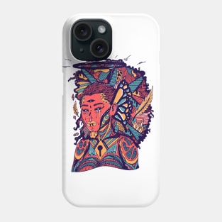 Retro Triad Jupiter Cries Phone Case