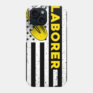 Laborer American Flag 4th Of July Phone Case