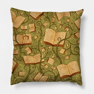 Books (Color 3) Pillow