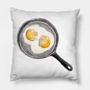 Fried Egg Cat Pillow