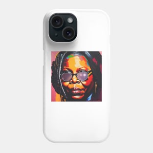 Colourful potrait of Goldberg Phone Case