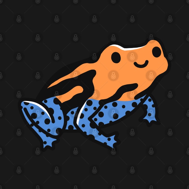 Poison Dart Frog by littlemandyart