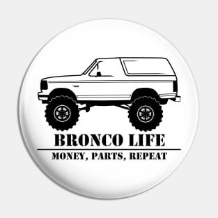 1992-1996 Bronco Side Money, Parts, Repeat Pin