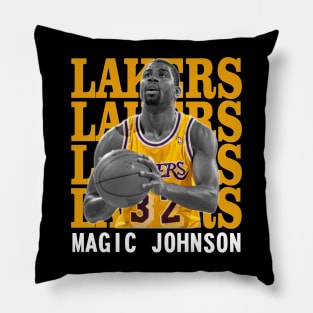 Los Angeles Lakers Magic Johnson Pillow