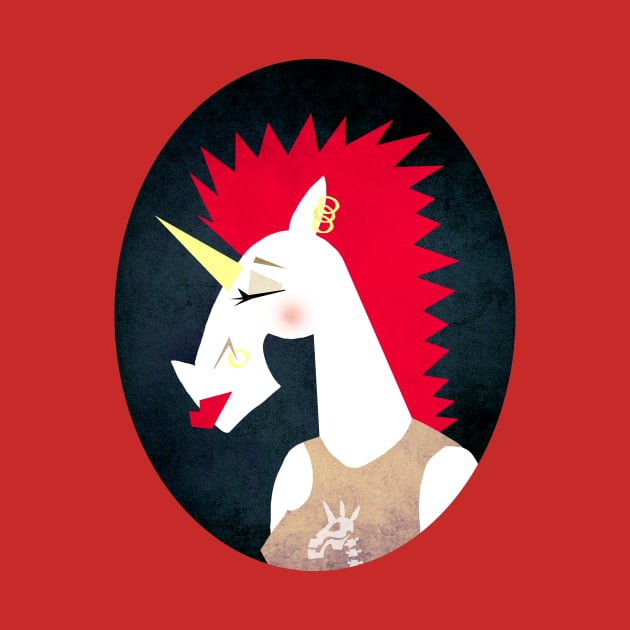 Punk Rock Unicorn by Thatssounicorny