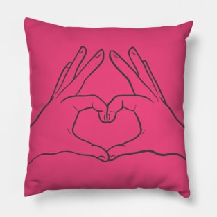 LOVE FINGERS Pillow