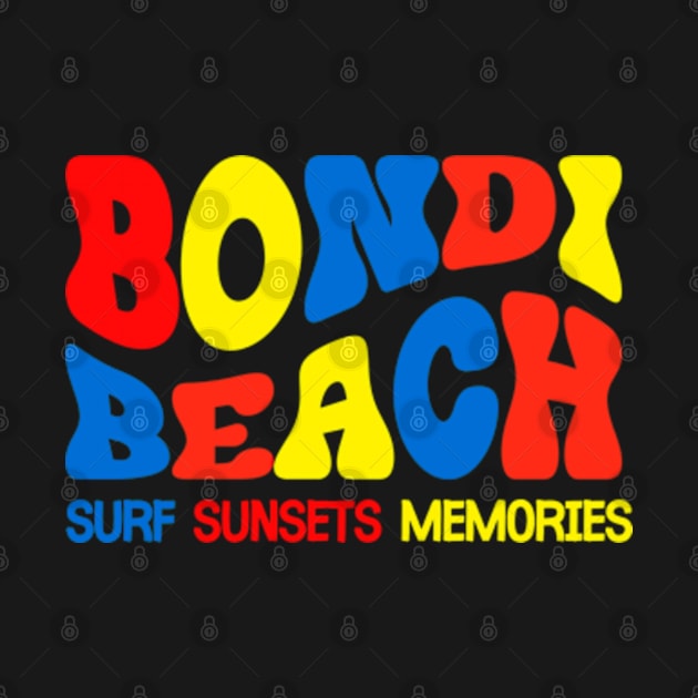 Bondi Beach, Surf Sunsets Memories by WebStarCreative