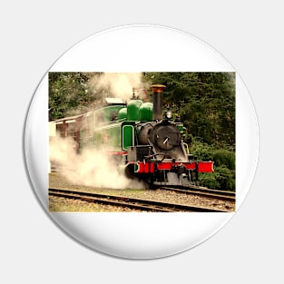 Green Loco Pin