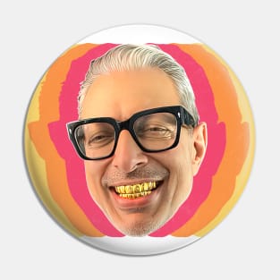 Gangsta Jeff Goldblum Pin