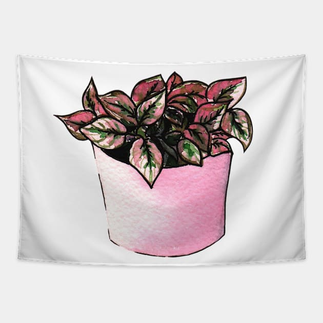 plant pot Tapestry by NadiiaGogol