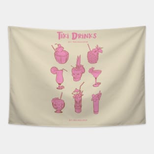 tiki drinks Tapestry