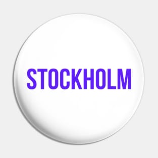 STOCKHOLM Pin