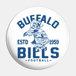 Vintage Buffalo Bills 2 by Buck Tee Originals Pin