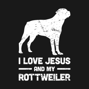 Rottweiler - Funny Jesus Christian Dog T-Shirt