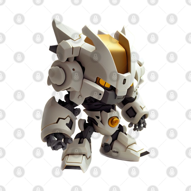 Cute 3D Chibi Mecha | Adorable Mecha by SMCLN