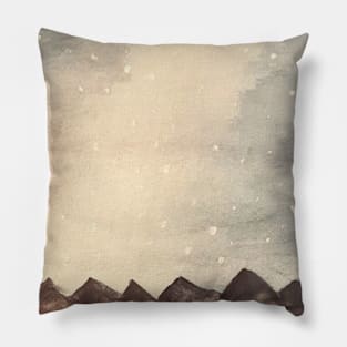 Blue galaxy Pillow