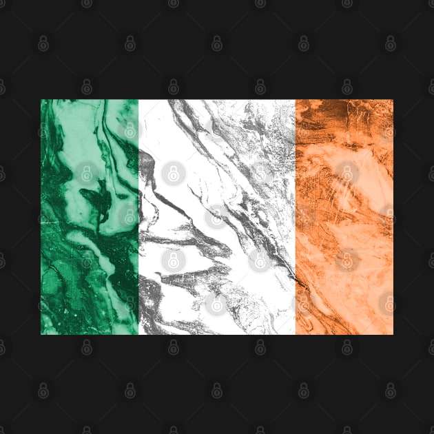 Flag of Ireland - Marble texture by DrPen