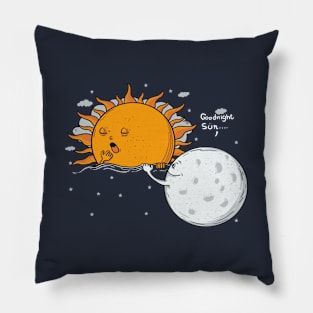 goodnight sun Pillow