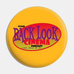 Back Look Cinema Logo Pin