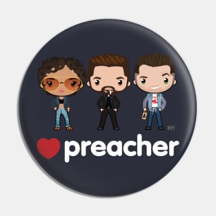 Love Preacher - Tulip, Jess & Cas Pin