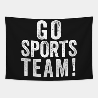 Go Sports Team! Tapestry