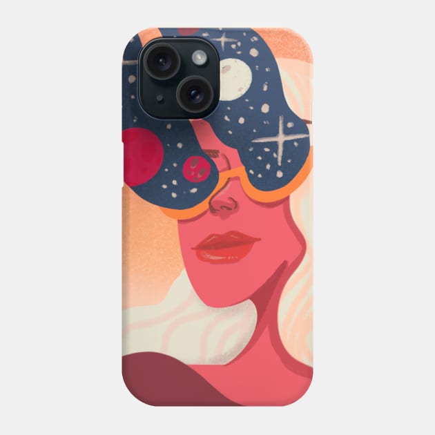 space glasses Phone Case by MAGLISHNIMA