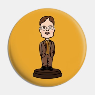 Dwight Schrute Bobblehead Pin