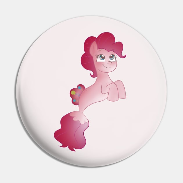 Seapony Pinkie Pie Pin by melissaan618