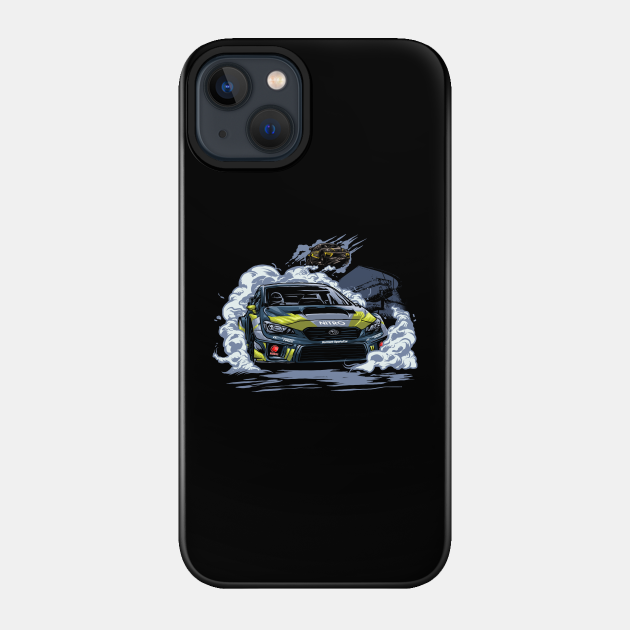 nitro rally cross car - Car - Phone Case