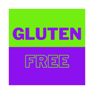 Gluten Free - Green & Purple Halves T-Shirt