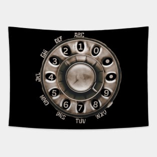 rotary-dial Tapestry