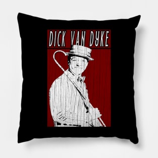 Vintage Retro Dick Van Dyke Pillow