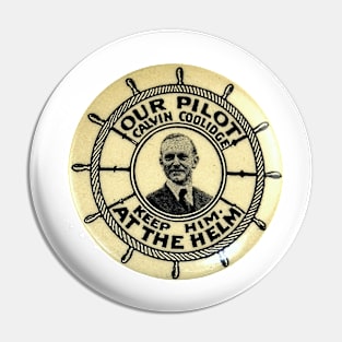 Calvin Coolidge 1924 Presidential Campaign Button Pin