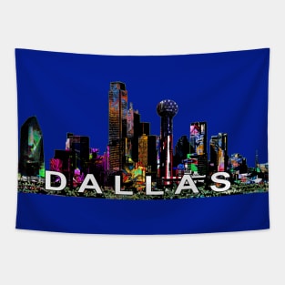 Dallas in graffiti Tapestry