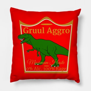 Gruul Aggro | 100% Rage | MTG Deck Theme Shirt Pillow