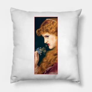 Love’s Shadow by Frederick Sandys Pillow