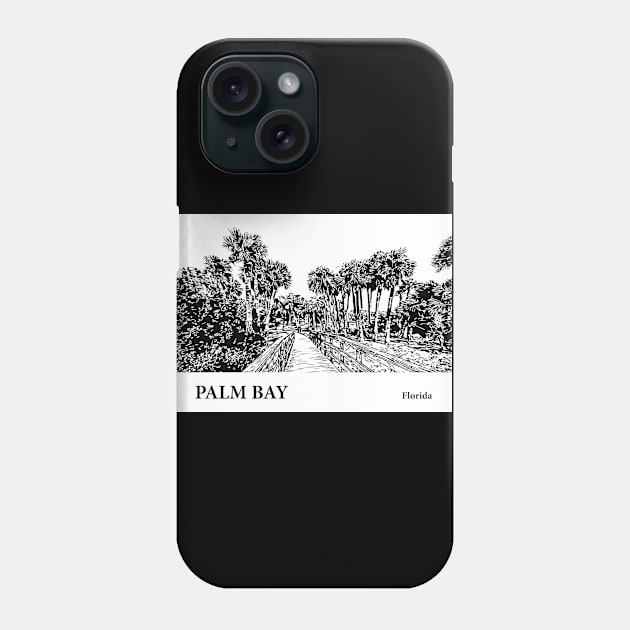 Palm Bay Florida Phone Case by Lakeric