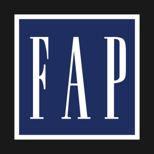 FAP GAP x Funny Logo T-Shirt