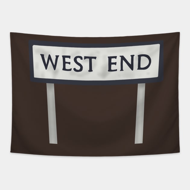 West end Tapestry by Becky-Marie