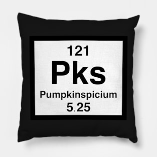 Pumpkinspicium Element (1 of 3) Pillow