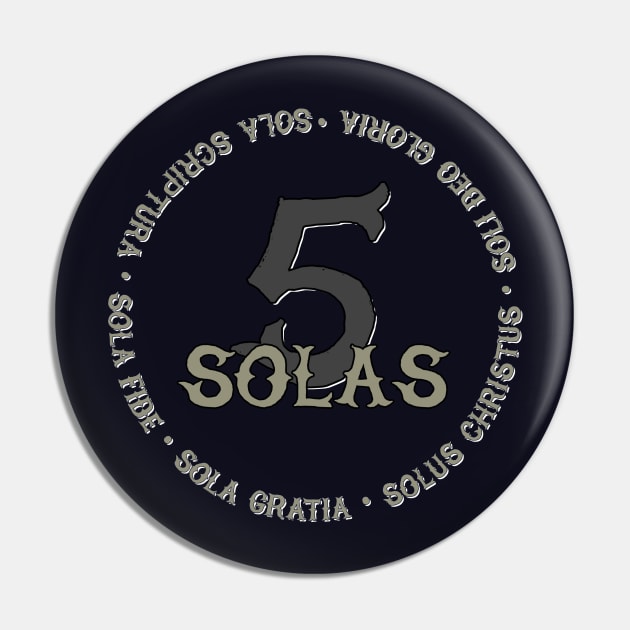 5 Solas found in Reformed Theology Pin by AlondraHanley