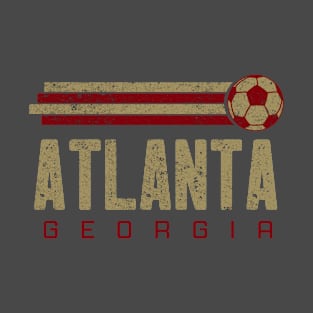 Atlanta Soccer Retro Vintage T-Shirt