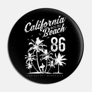 California Beach 86 Pin