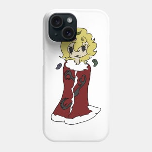 The King (eye horror) Hatoful Boyfriend Chibi Sticker, Pin, + Others Phone Case