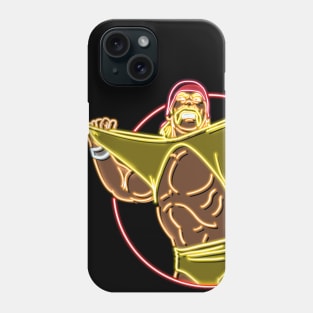 Hulk Hogan neon color Phone Case